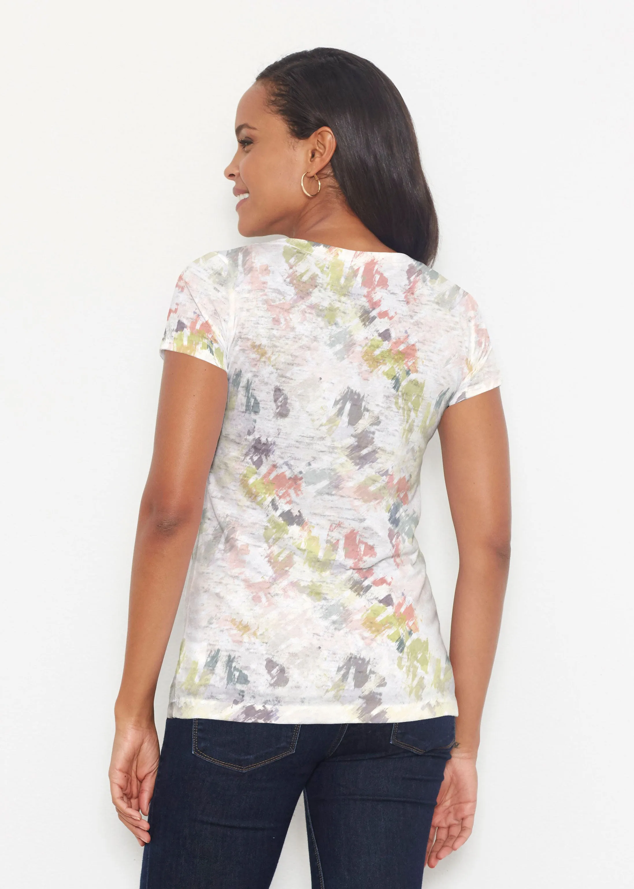 Painters Palette (7928) ~ Short Sleeve Scoop Shirt