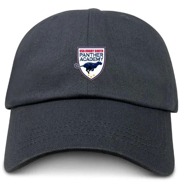 Panther Rugby Academy Adult Low-Profile Cotton Twill Dad Cap