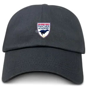 Panther Rugby Academy Adult Low-Profile Cotton Twill Dad Cap