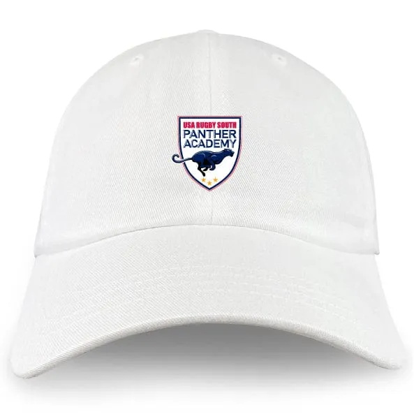 Panther Rugby Academy Adult Low-Profile Cotton Twill Dad Cap