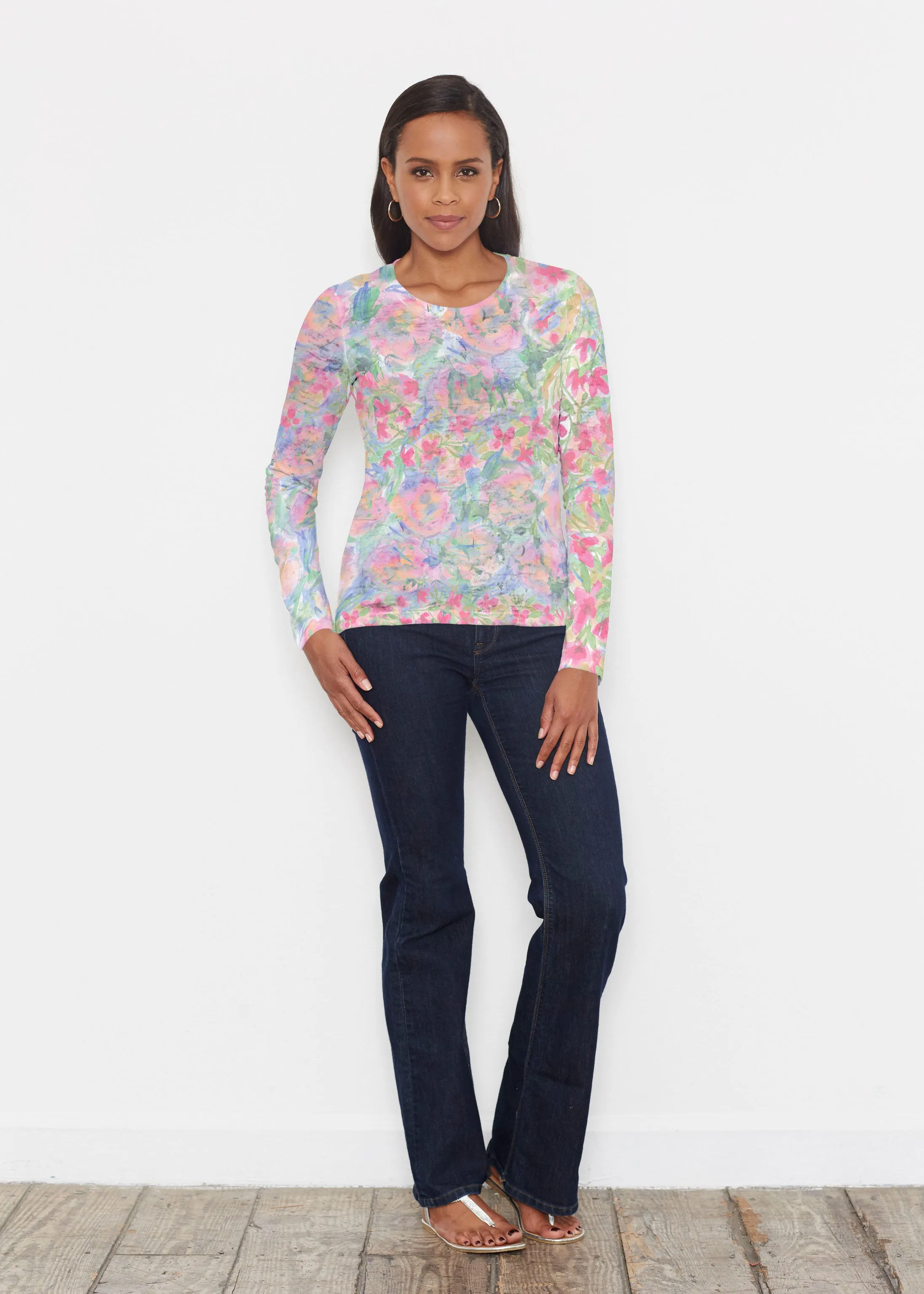 Penelope (17255) ~ Signature Long Sleeve Crew Shirt