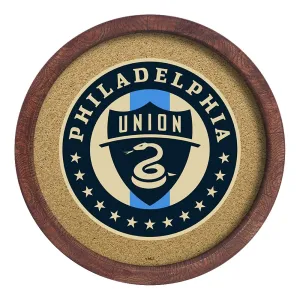 Philadelphia Union: "Faux" Barrel Framed Cork Board