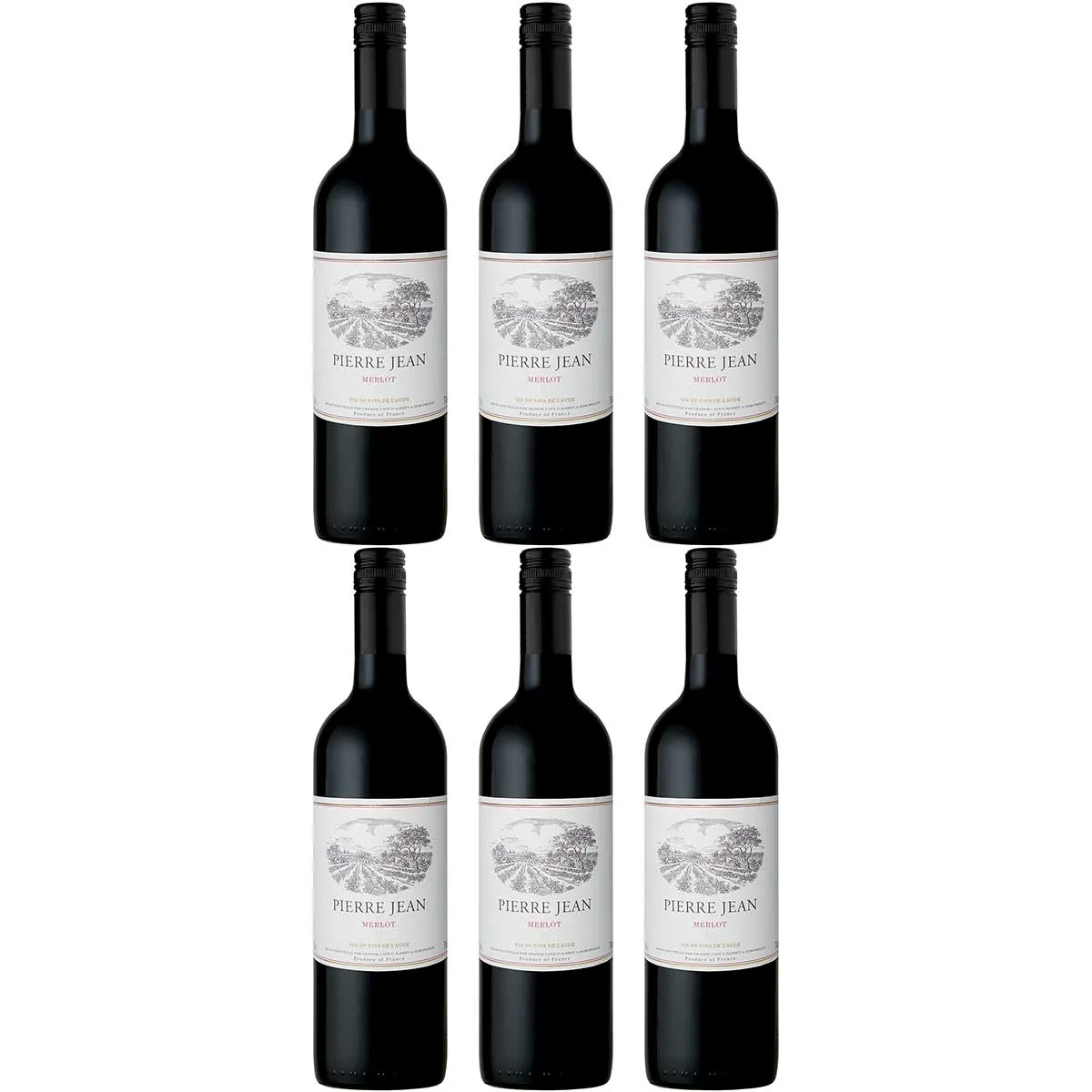 Pierre Jean Merlot 2022 (Pay 5 Get 6 Bundle)