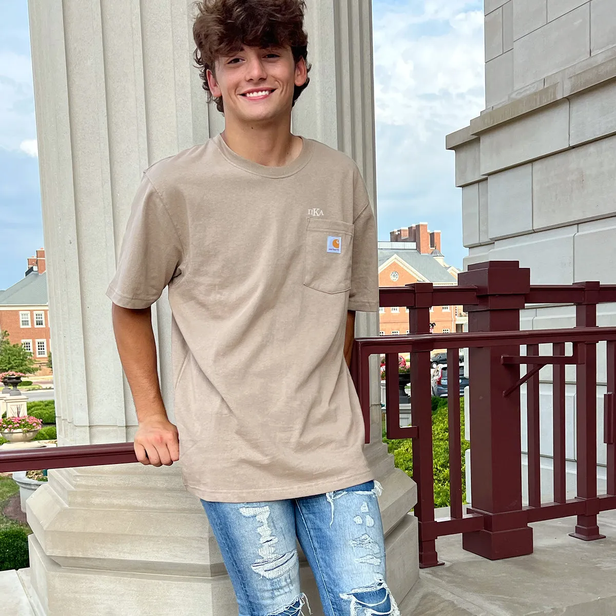 Pike Carhartt Relaxed Fit Short Sleeve Pocket Tee