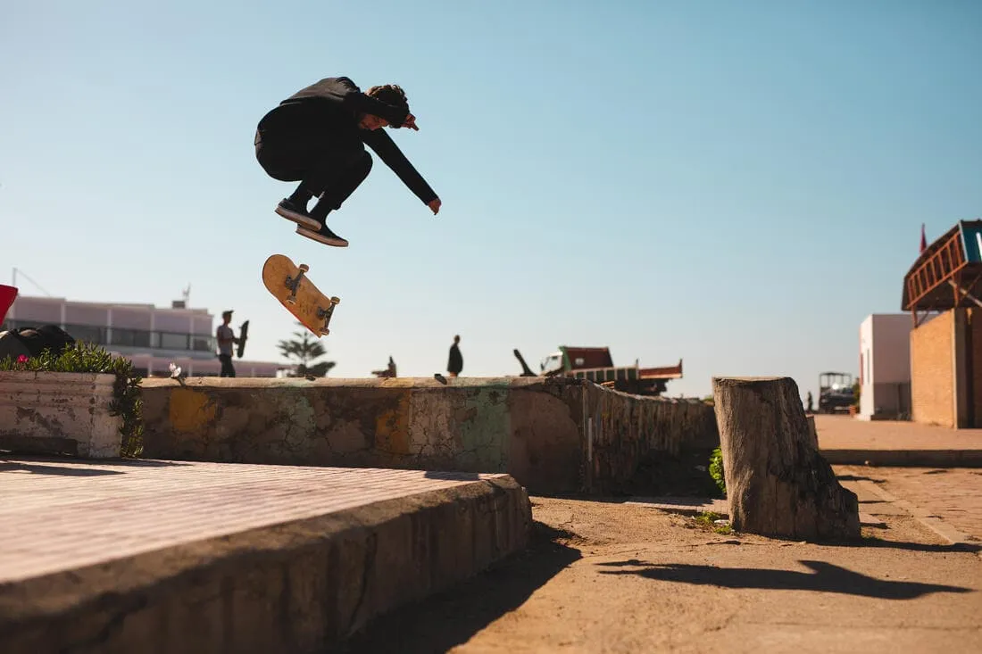 PLANCHE DE SKATE PRE-GRIPPEE EN ERABLE DK100 TAILLE 8"