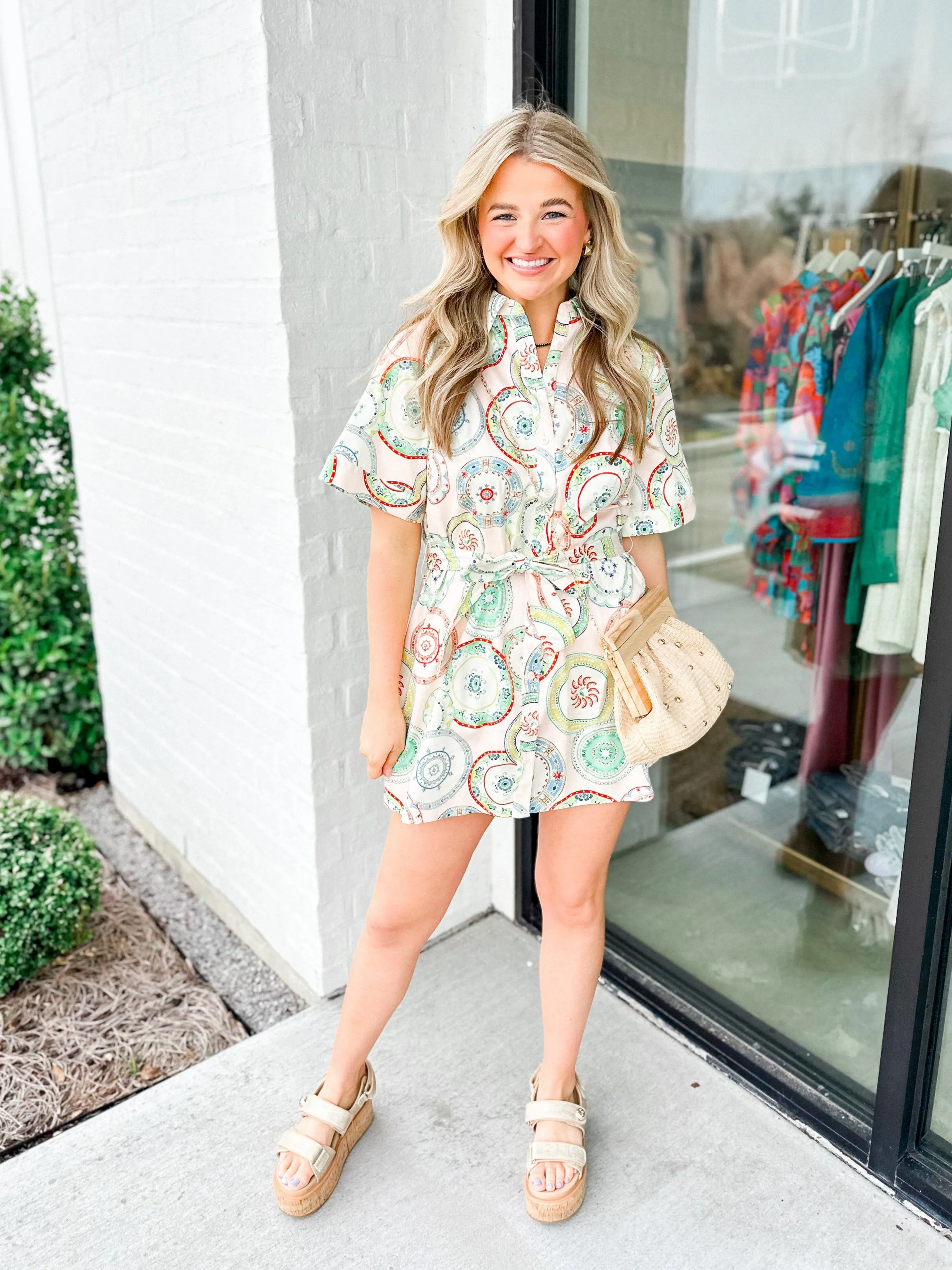 Porcelain Teagen Dress