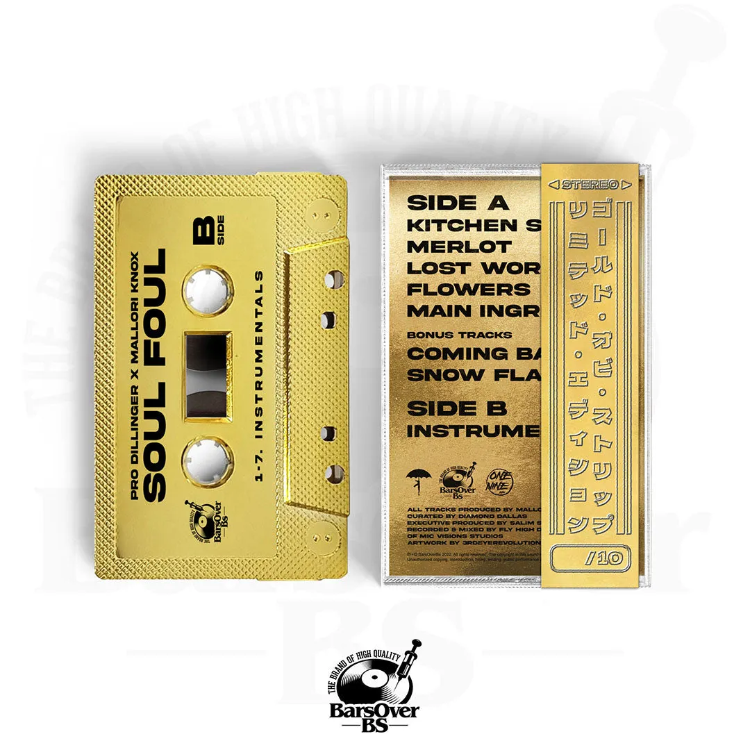 Pro Dillinger - Soul Foul (Gold Retro Tape) (ONE PER PERSON)