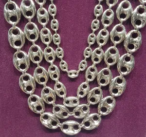 Puffy Mariner Link Chain (Silver)