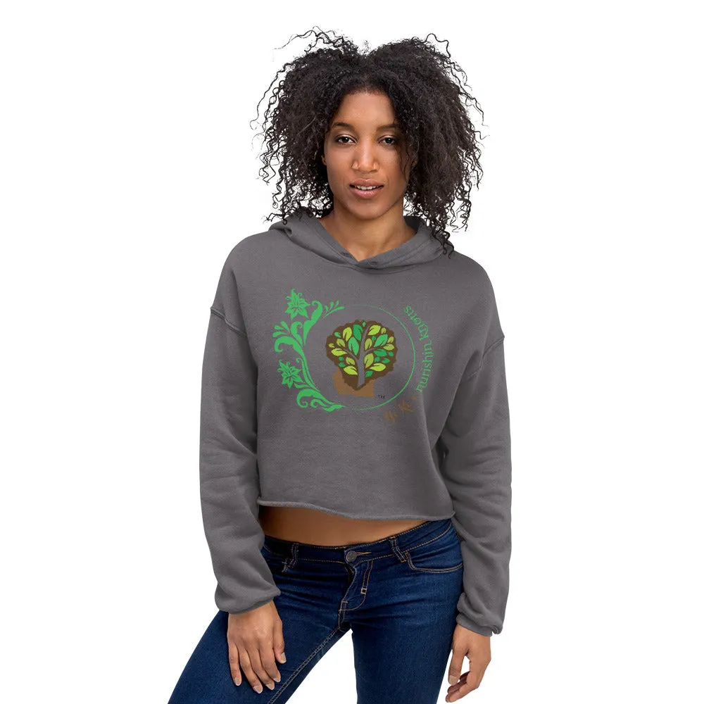 "Nurishin Knotts Cropped Hoodie