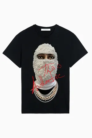"This Is Authentic" Mask T-Shirt