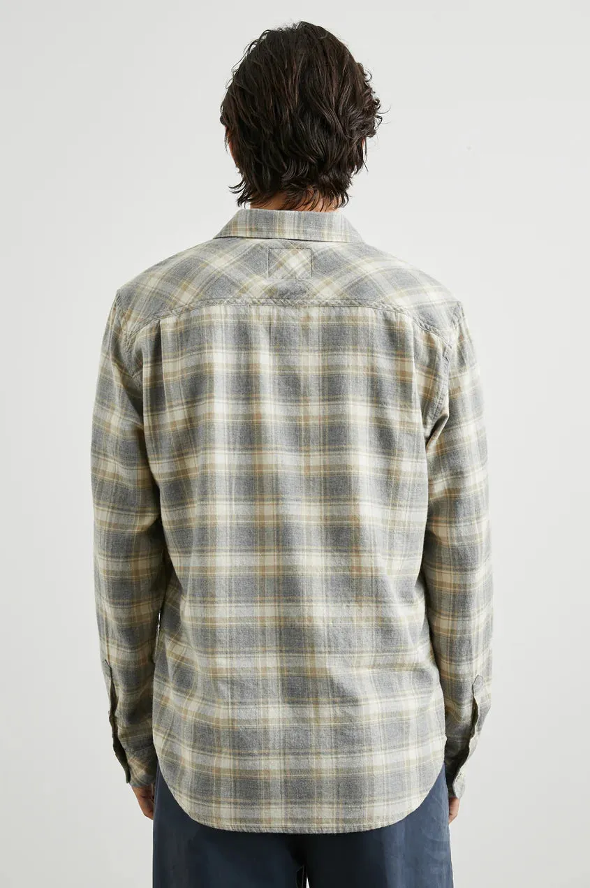 Rails - Wyatt Shirt - Charcoal Desert Melange