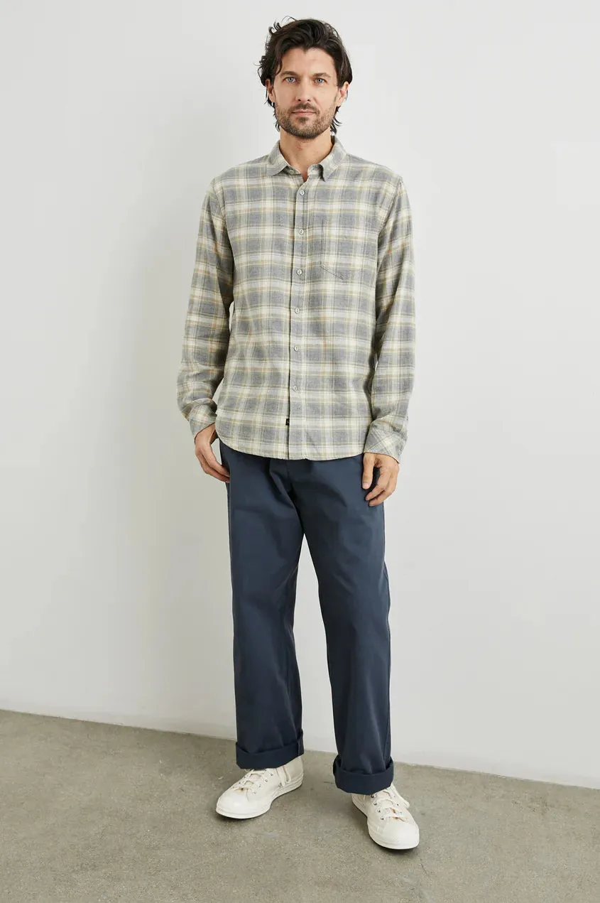 Rails - Wyatt Shirt - Charcoal Desert Melange