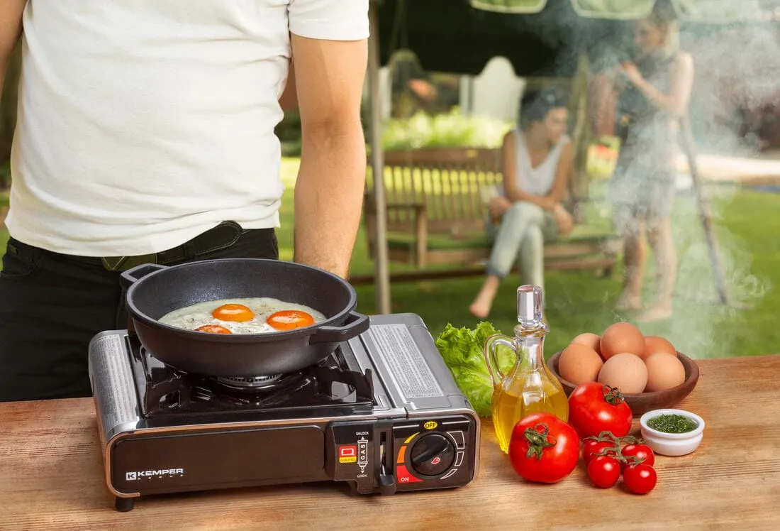 Réchaud de camping à gaz 1 feu Xtra Smart