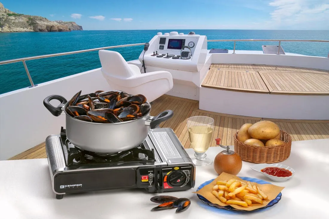 Réchaud de camping à gaz 1 feu Xtra Smart