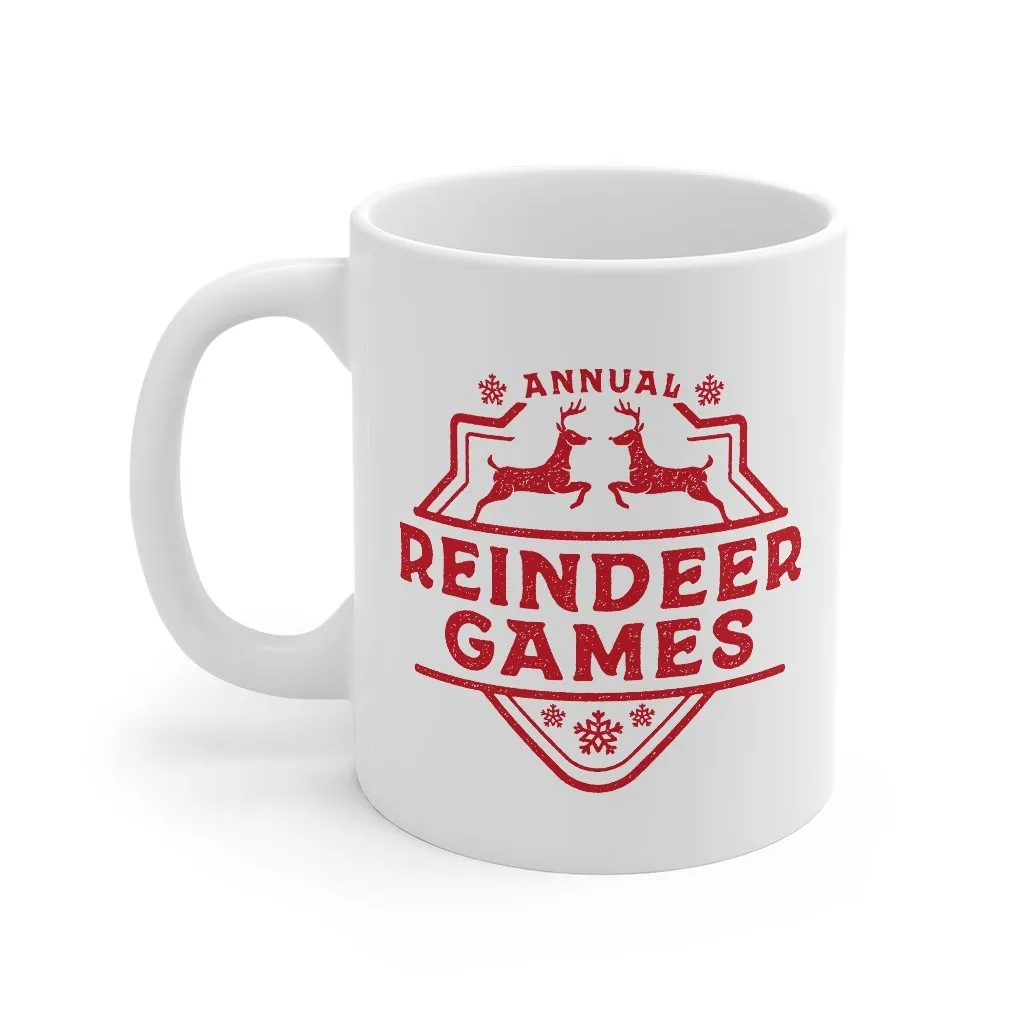 Reindeer Games Coffee Mug