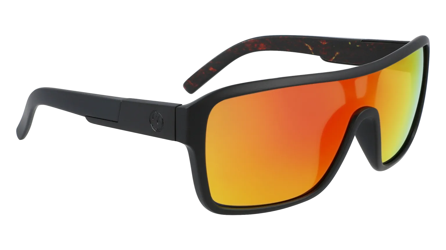 REMIX - Matte Black/Inferno with Lumalens Red Ionized Lens