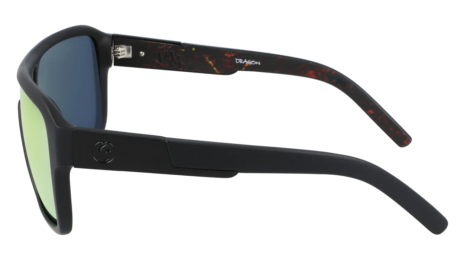 REMIX - Matte Black/Inferno with Lumalens Red Ionized Lens