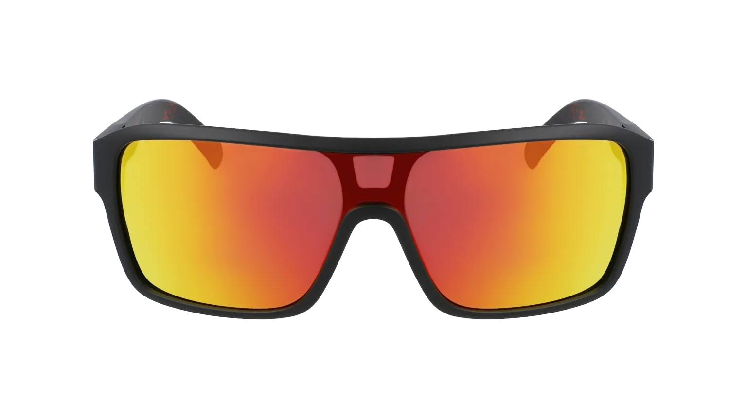 REMIX - Matte Black/Inferno with Lumalens Red Ionized Lens