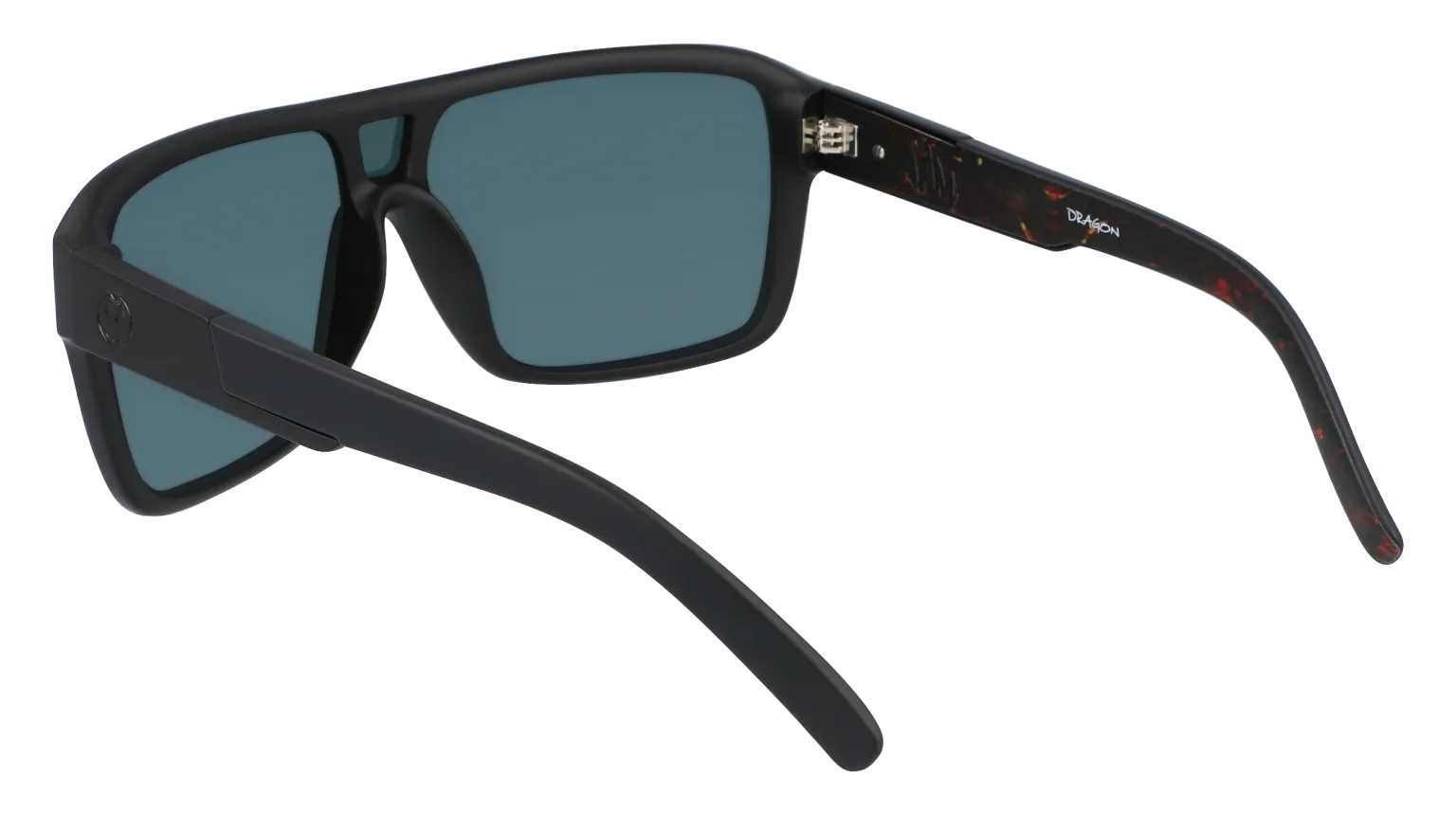 REMIX - Matte Black/Inferno with Lumalens Red Ionized Lens