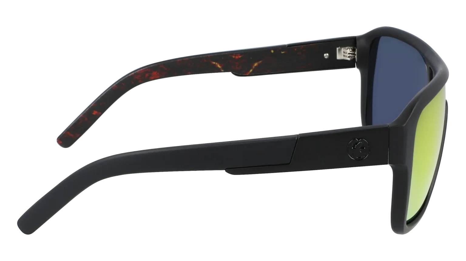 REMIX - Matte Black/Inferno with Lumalens Red Ionized Lens