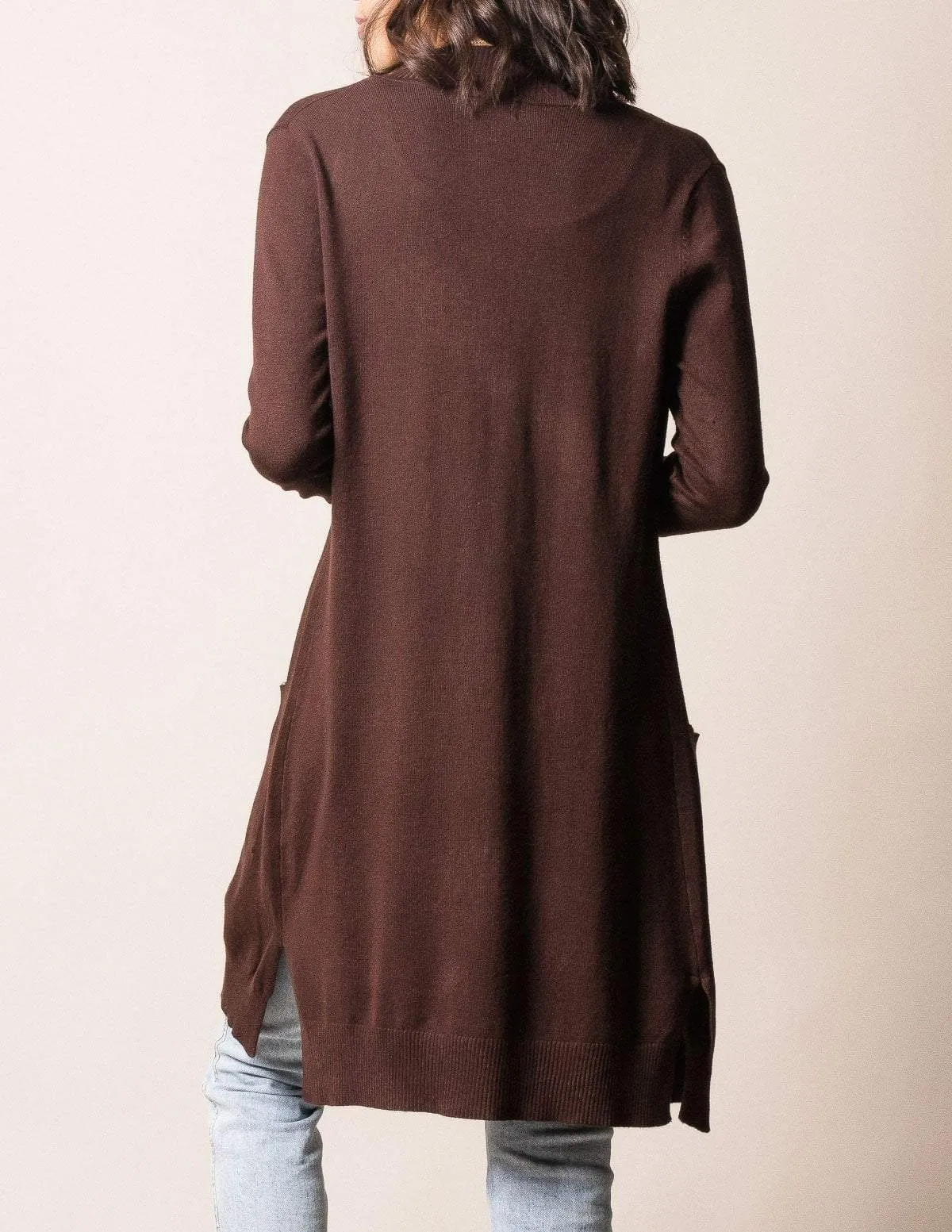 Retro Long Cardigan Wrap