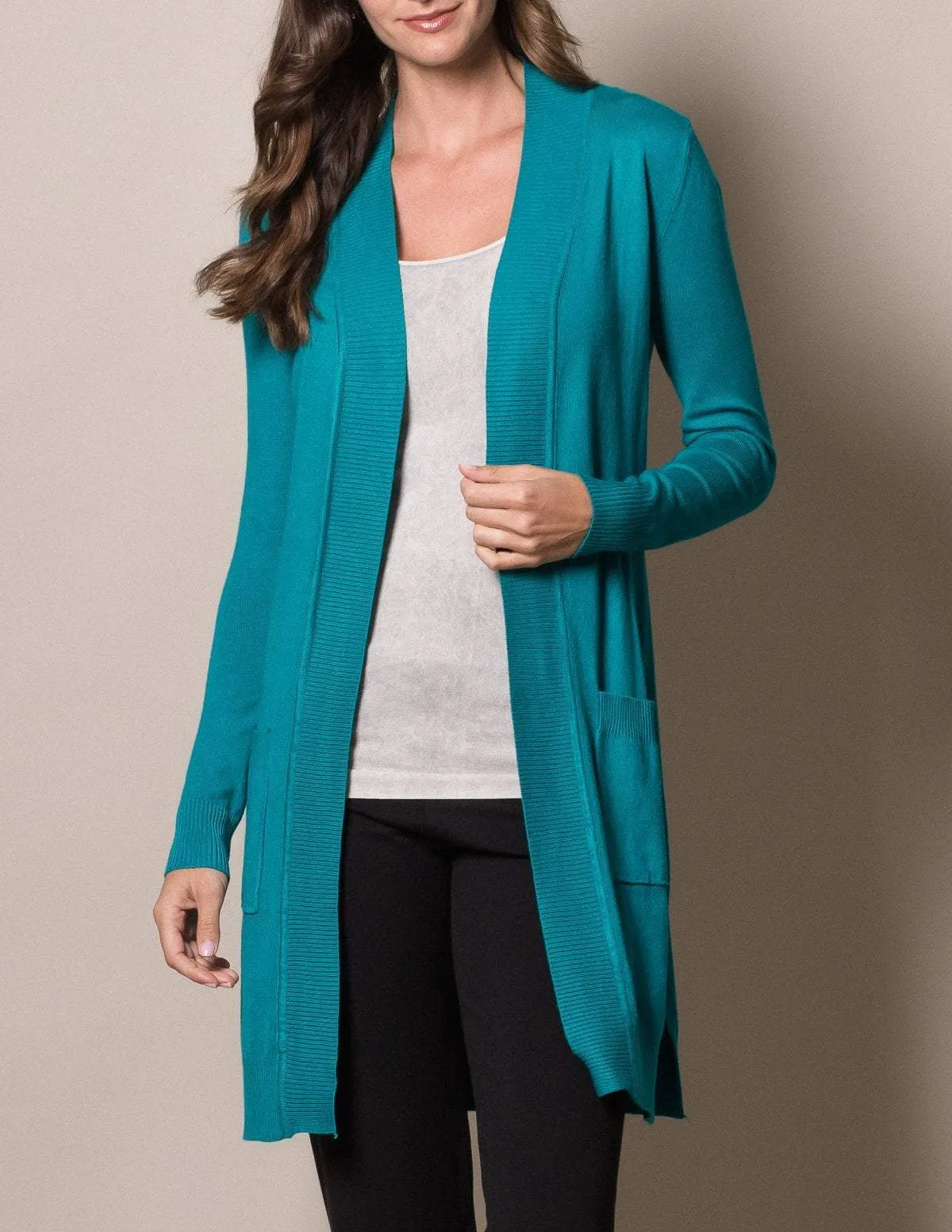 Retro Long Cardigan Wrap