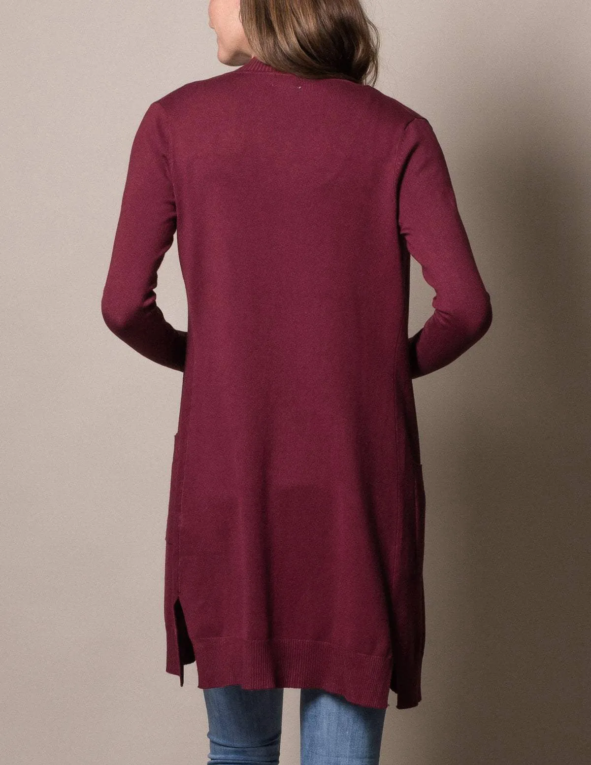 Retro Long Cardigan Wrap