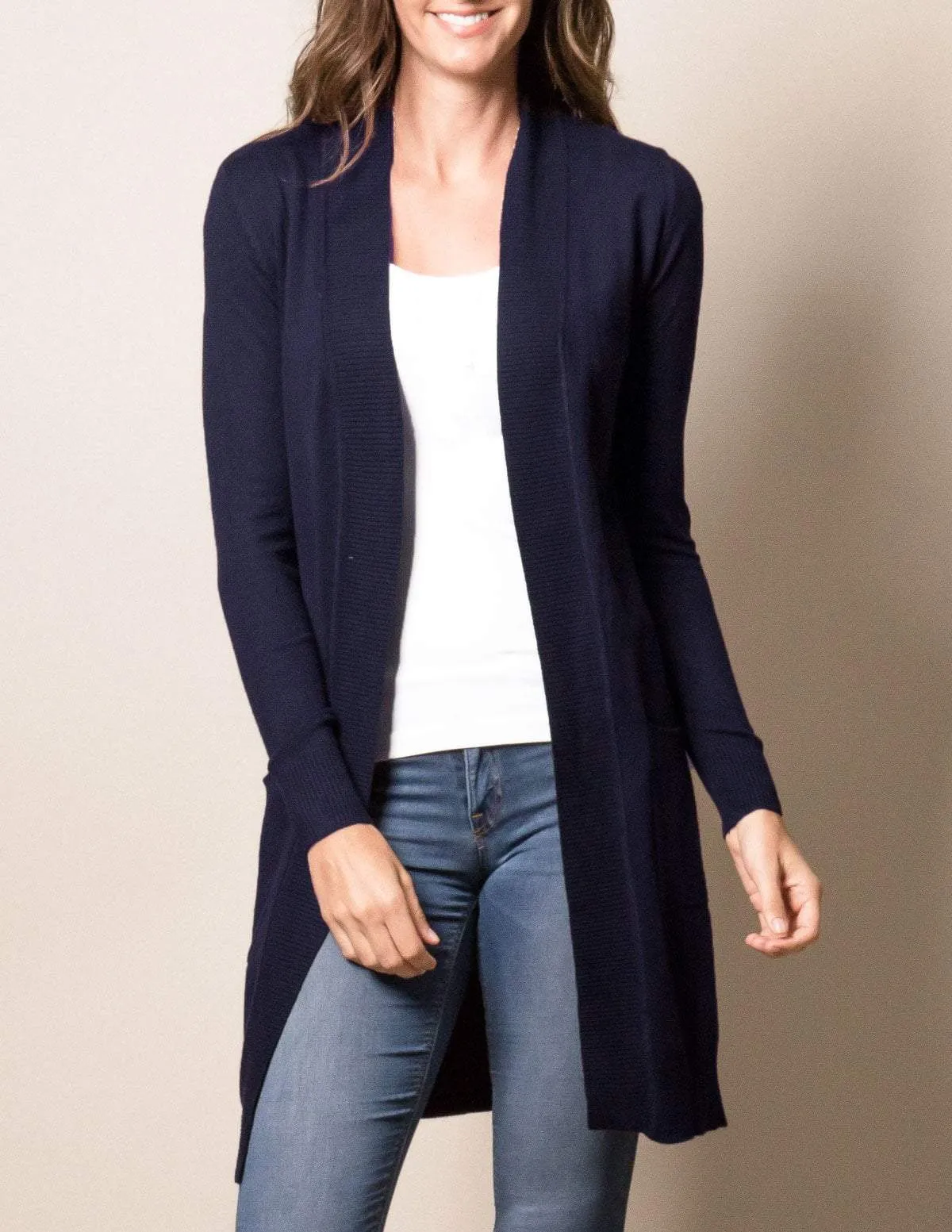 Retro Long Cardigan Wrap