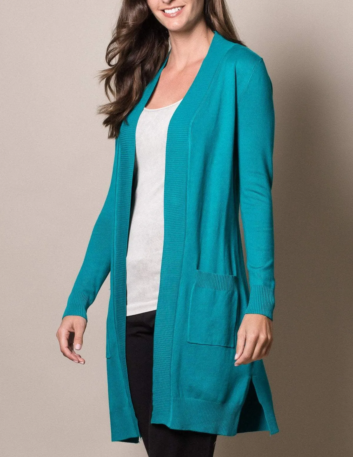 Retro Long Cardigan Wrap