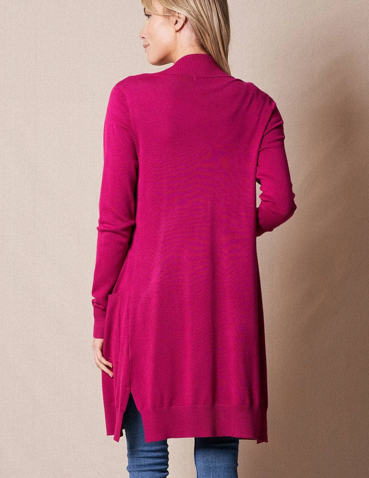 Retro Long Cardigan Wrap