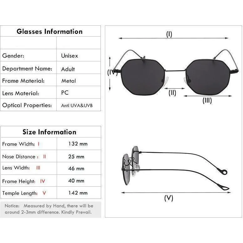Retro Steampunk Sunglasses - 8 Color Variants