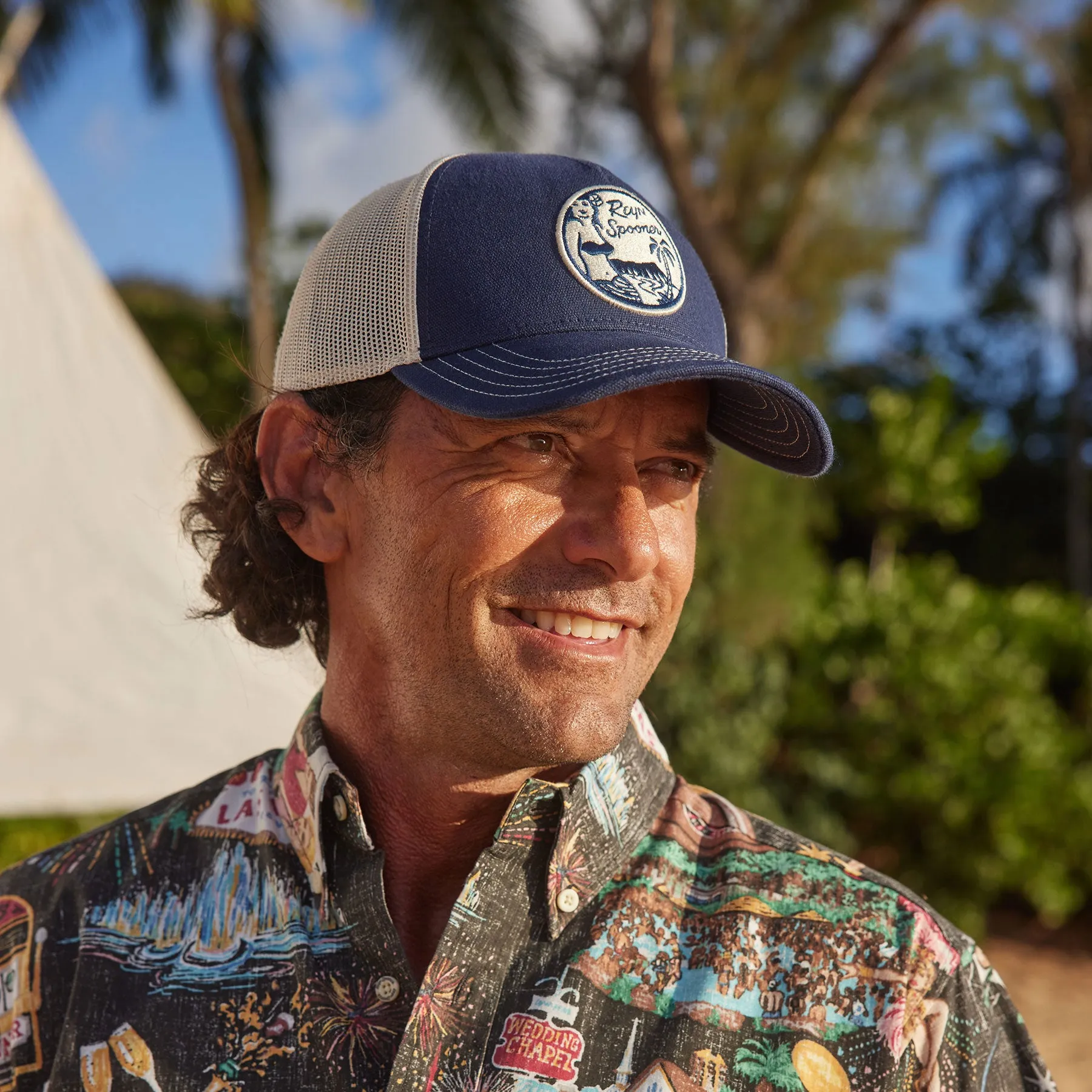 REYN SPOONER RETRO TRUCKER HAT
