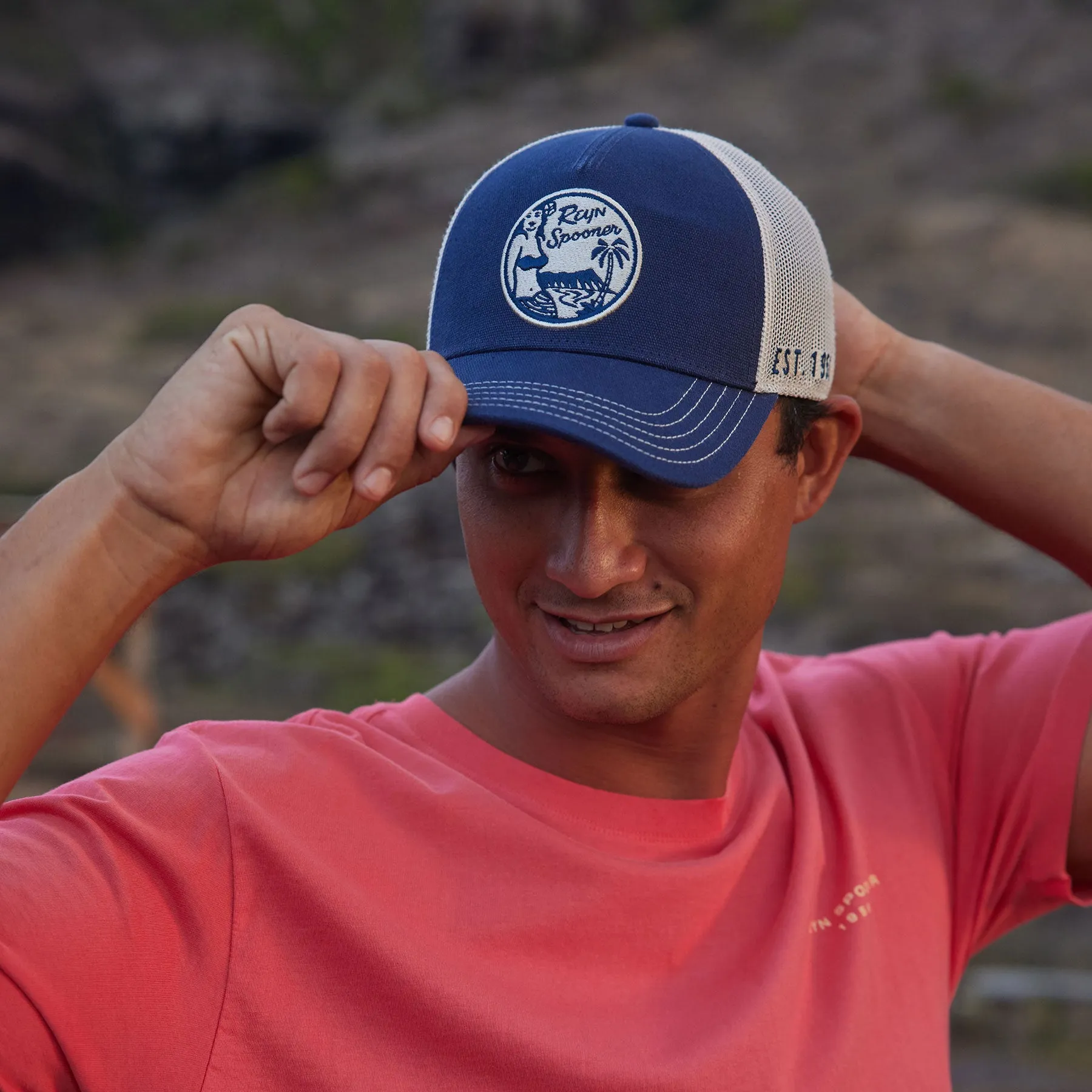 REYN SPOONER RETRO TRUCKER HAT