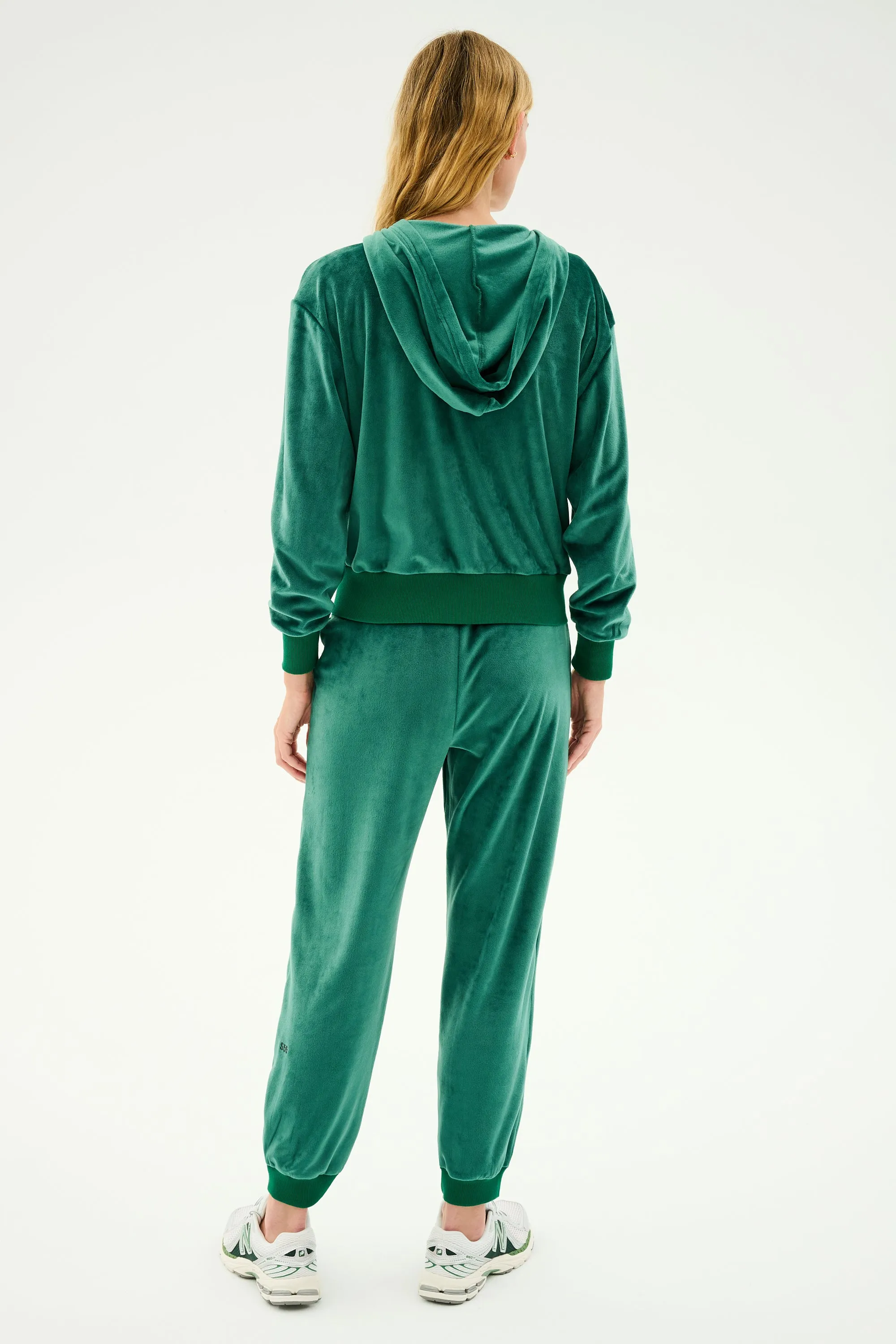 Rhys Velour Jogger - Arugula