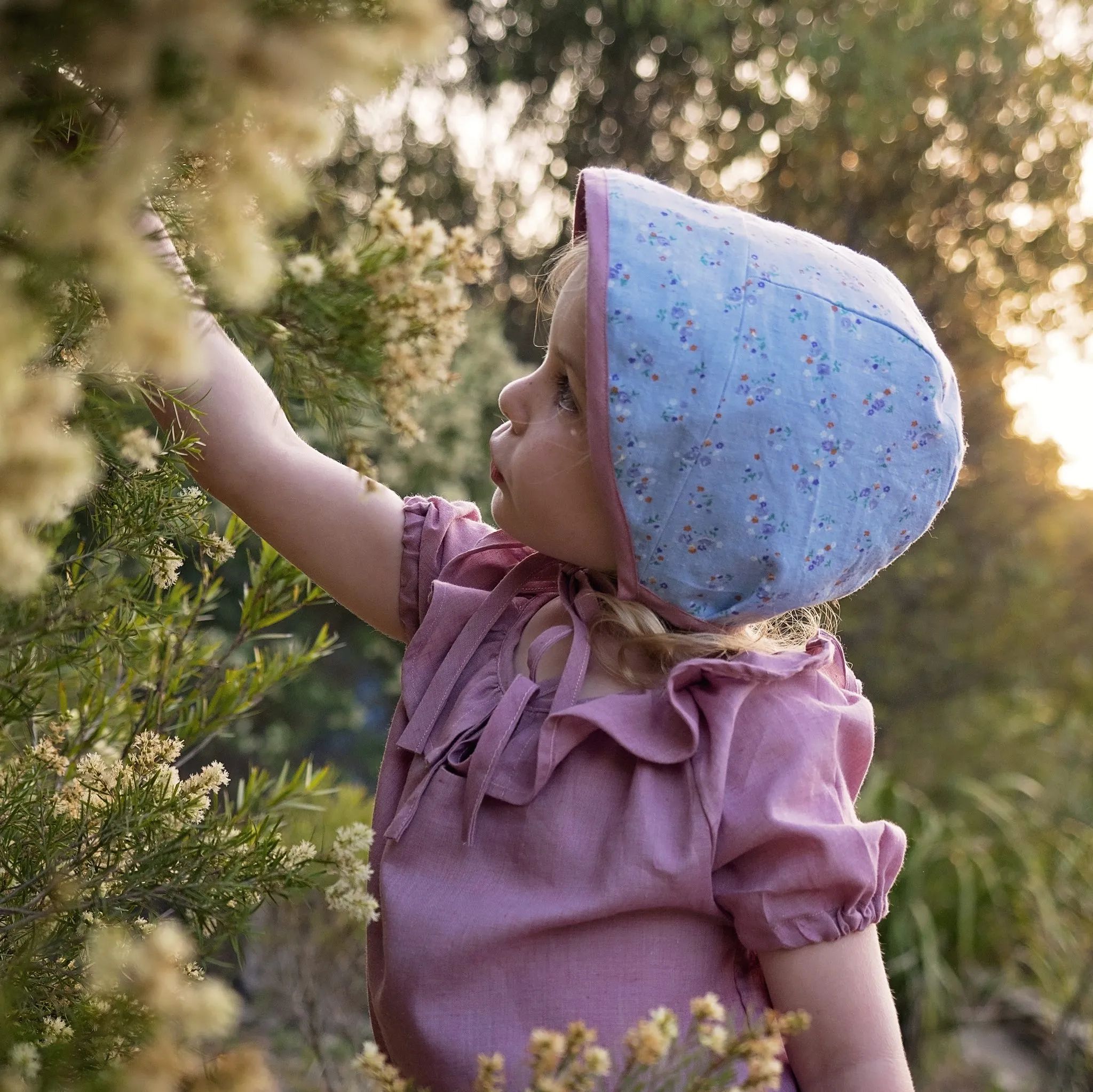 Riverstone Bonnet   Cap Sewing Pattern - Baby   Child