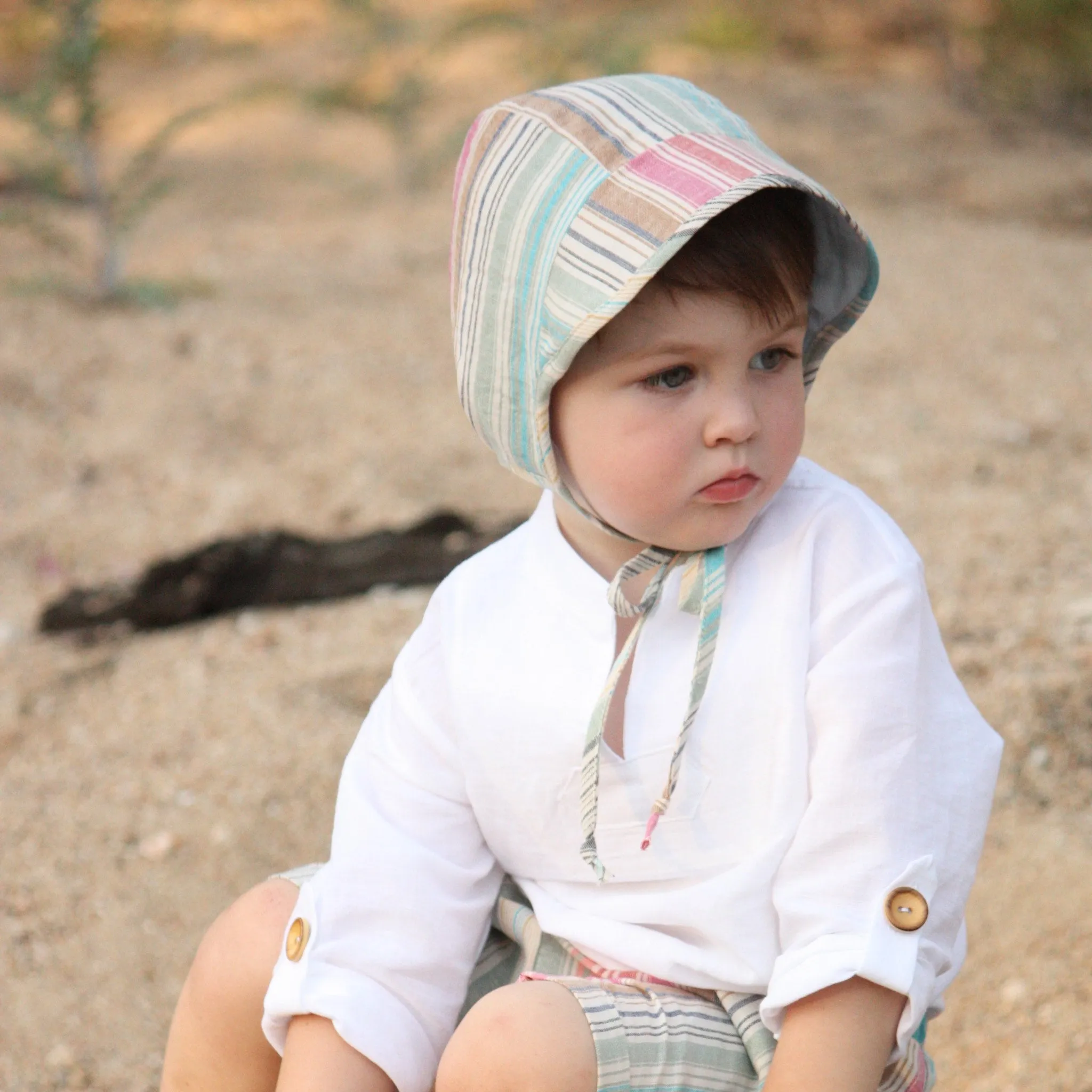 Riverstone Bonnet   Cap Sewing Pattern - Baby   Child