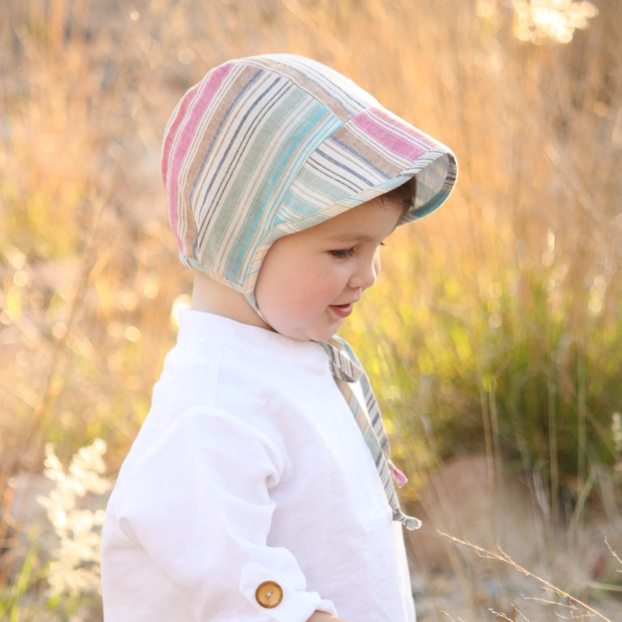 Riverstone Bonnet   Cap Sewing Pattern - Baby   Child