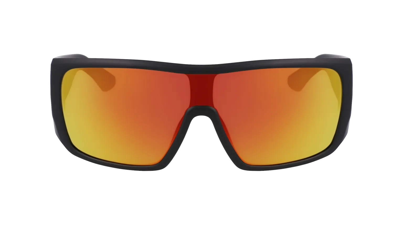 ROCKER - Matte Black with Lumalens Red Ionized Lens
