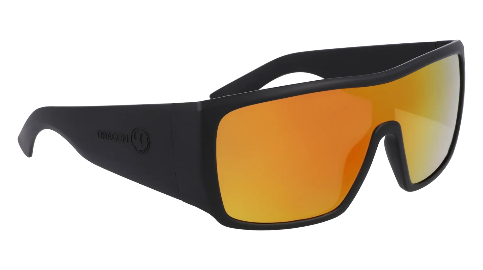 ROCKER - Matte Black with Lumalens Red Ionized Lens