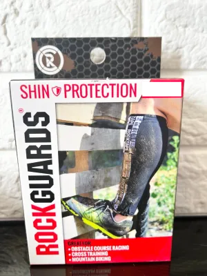 RockTape RockGuards Protection Shin Guards (2 Sleeves), size Medium - Manifesto, Retails $47 