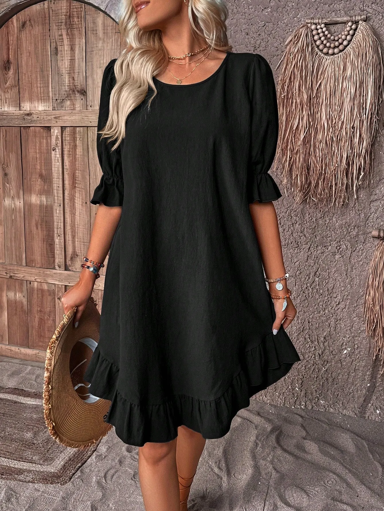 Roxane - Elegant Midi Dress