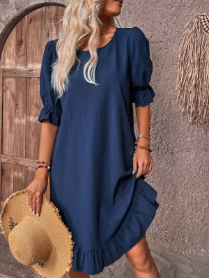 Roxane - Elegant Midi Dress