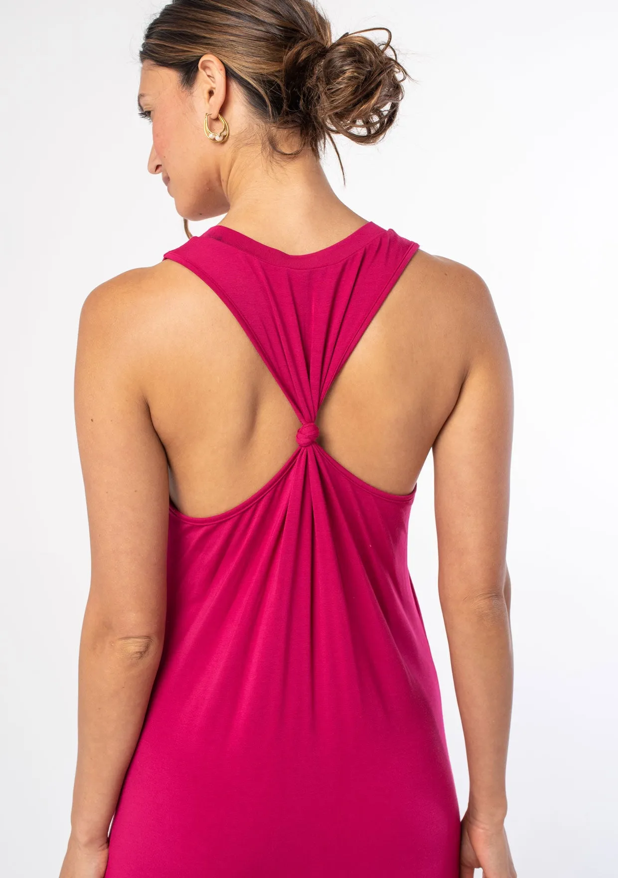 Ryder Knot Racerback Maxi Dress