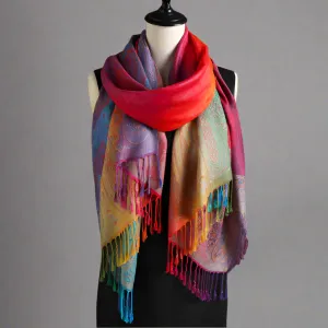 Sable™ | Elegant Jacquard Scarf