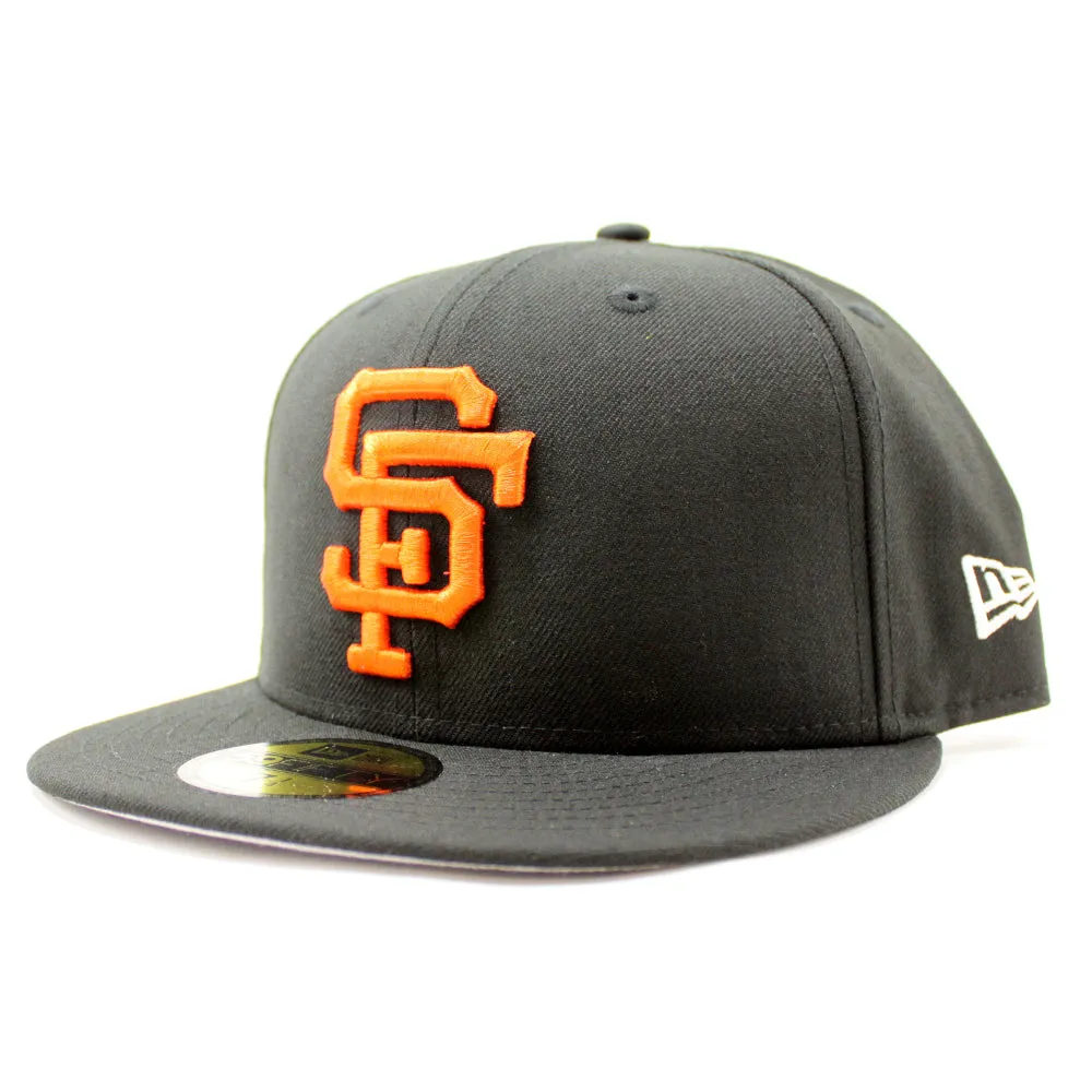 San Francisco Giants 1958 New Era 59Fifty Fitted Hat (Black Gray Under Brim)