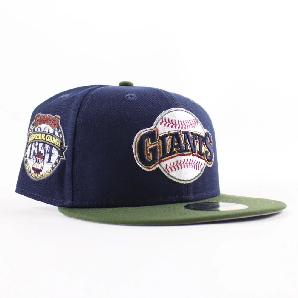 San Francisco Giants 1984 All Star Game New Era 59Fifty Fitted Hat (Oceanside Rifle Green Gray Under Brim)