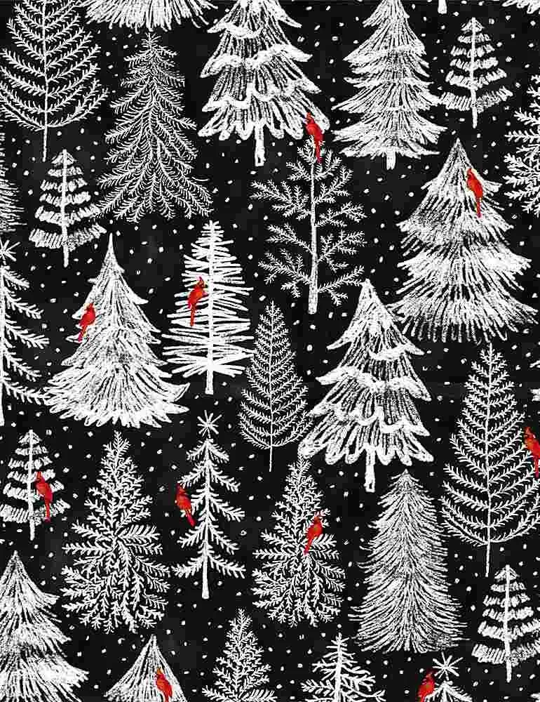 Silent Night Black - (3)