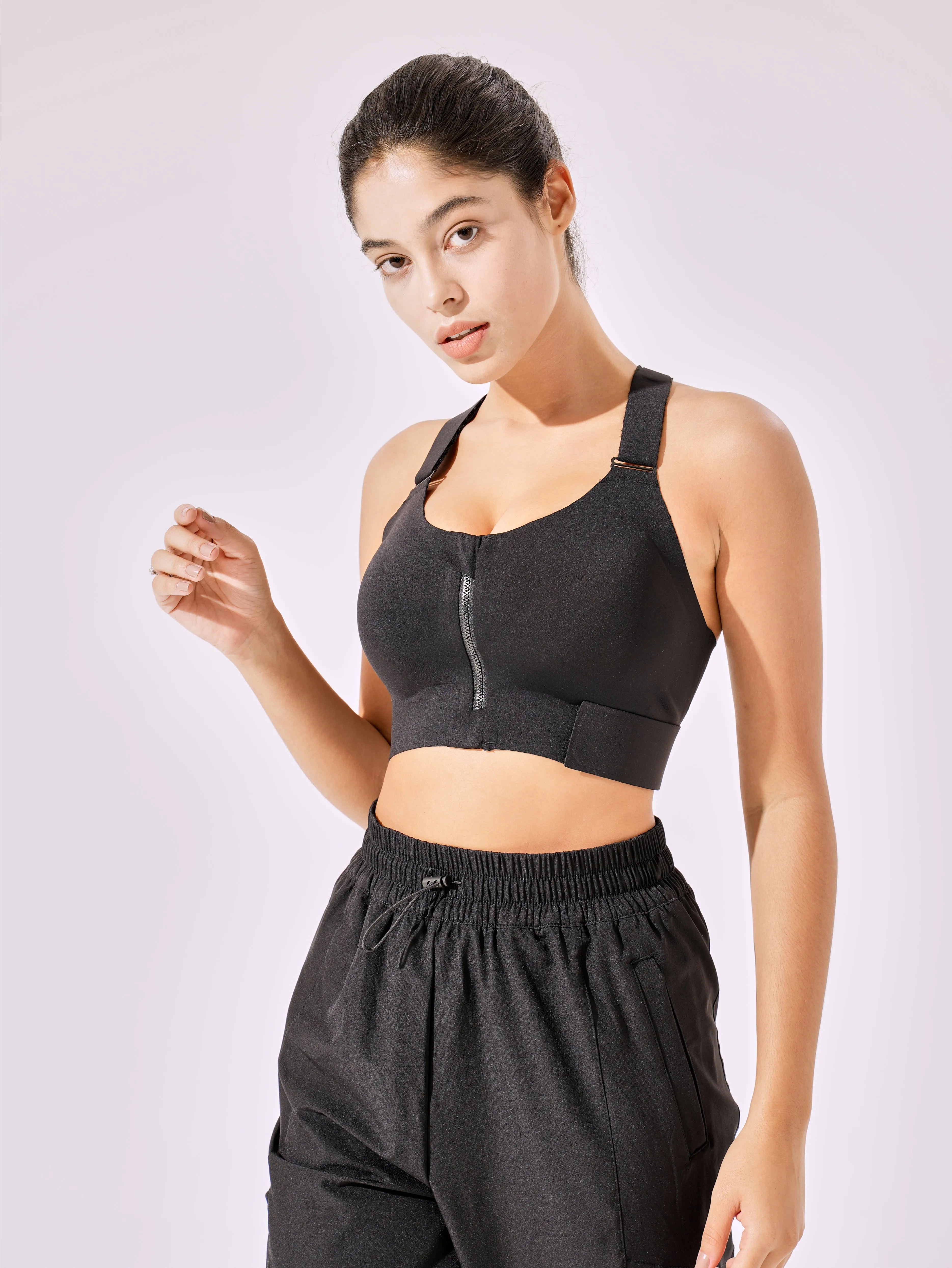 Silky Soft Fully Adjustable Chosen Bra With Zip (Up to 5XL)