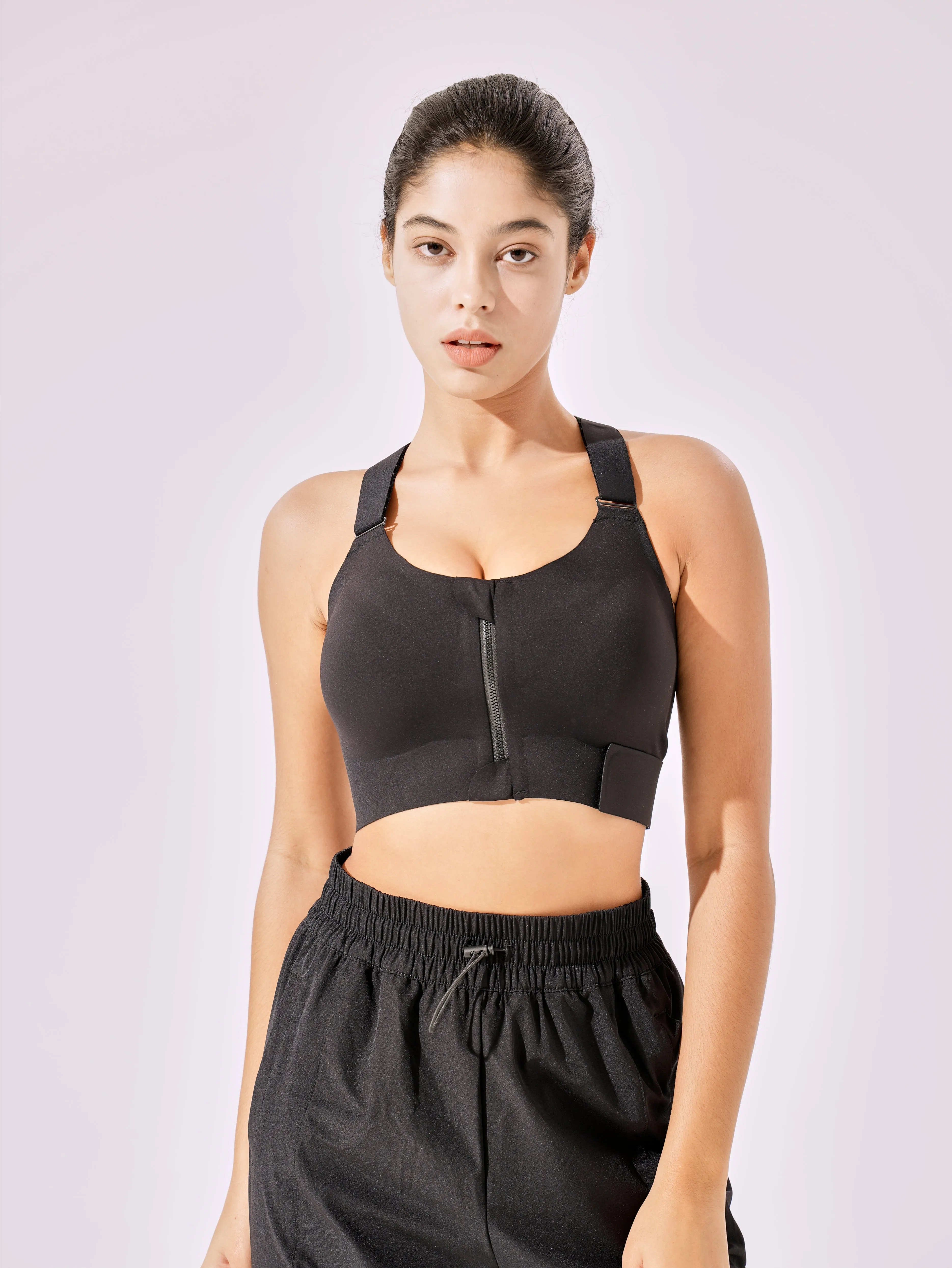 Silky Soft Fully Adjustable Chosen Bra With Zip (Up to 5XL)