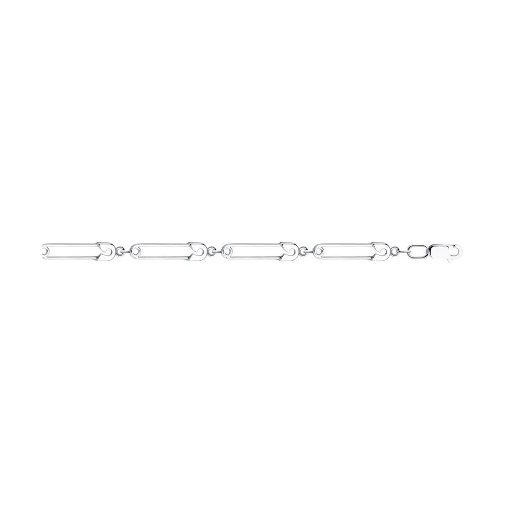 SKLV by SOKOLOV -925 Silver Safety Pins Bracelet